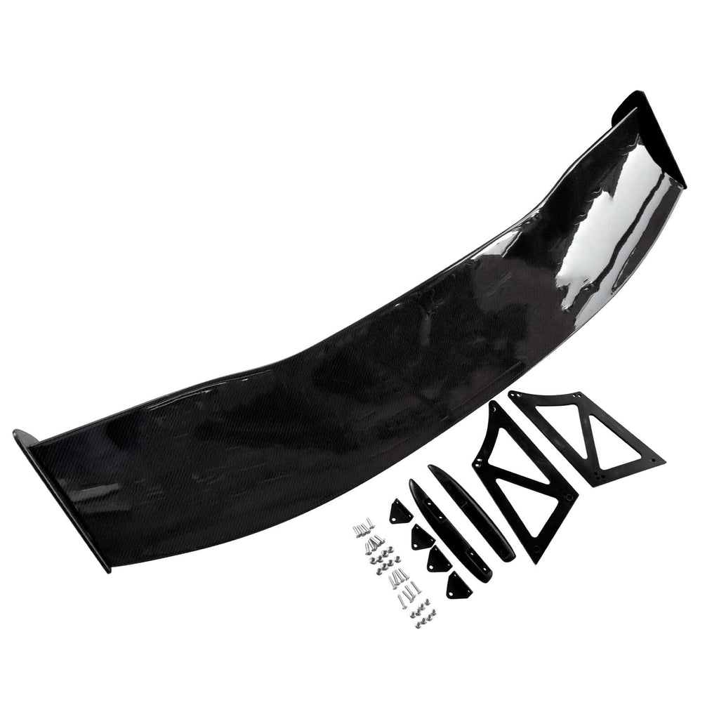 Fit 2013-2020 AUDI A3 S3 RS3 TYPE-8V SEDAN Carbon Fiber Trunk Black Spoiler Wing