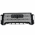 For GMC Sierra 2500 HD 3500 HD 2020-2023 Front Bumper Grille W/Camera Hole