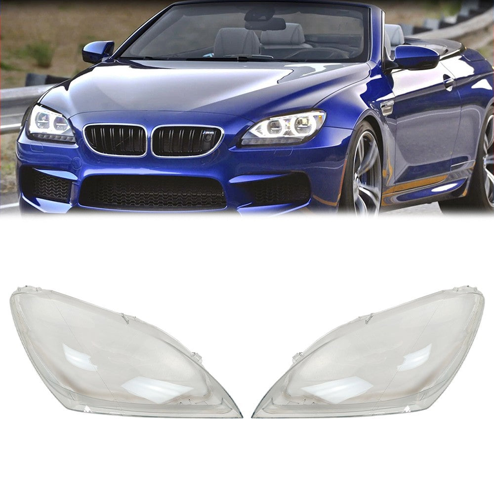 Headlight Lens Cover for BMW 6 Series M6 F06 F12 F13 640i 650i 2012 2015