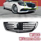 Chrome Front Grille MayBach W/ACC for 2014-2020 for Mercedes Benz S-Class W222