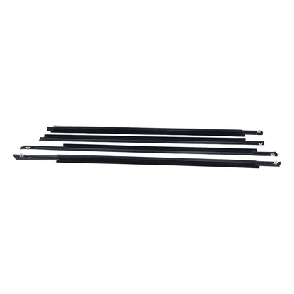 Front Rear Door Belt Moulding Weatherstrips for Toyota Prius 2004 2009