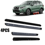 Exterior Door Panel Trim Side Skirts 4PCS for 2019-2022 for Subaru Forester