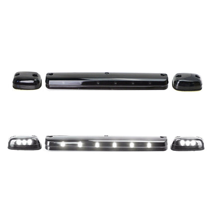 LED Cab Roof Marker Lights for 2007 to 2013 for Chevy for GMC 1500 2500HD White