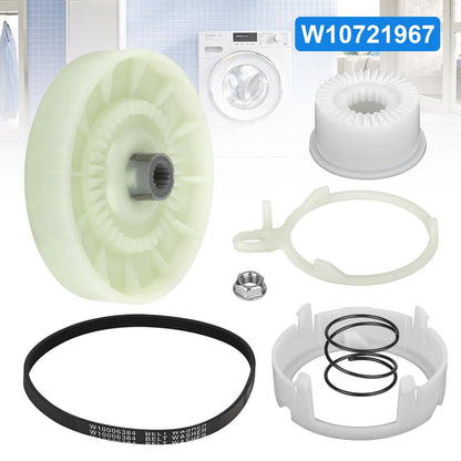 W10006356 Washer Pulley Clutch Kit for Whirlpool AP4514410 PS2579377