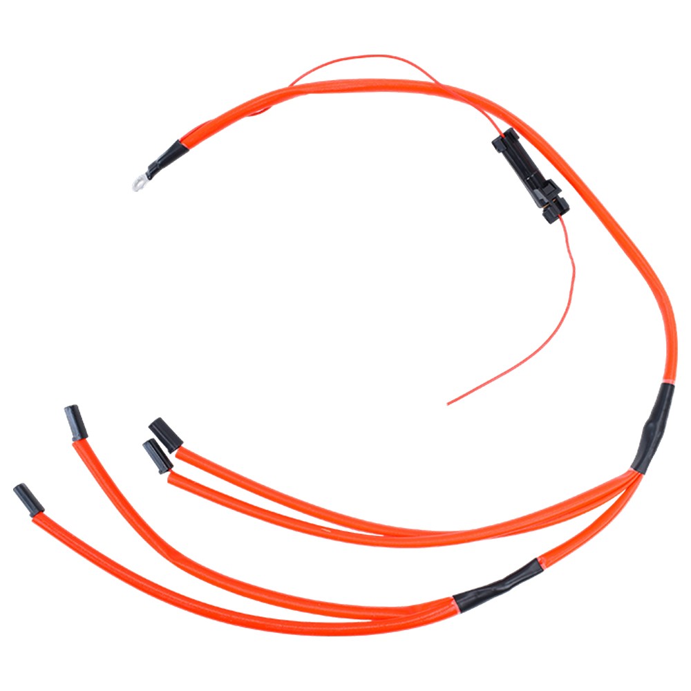 New 1200F Insulated Glow Plug Harness Red for Chevrolet for GMC 6 5L Turbo
