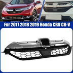 HO1210147C Front Bumper Upper Grille Chrome for 2017-2019 for Honda CRV CR-V