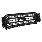 Matte Black Front Bumper Upper Grill Grille For 2021 2022 2023 Ford F-150 XLT