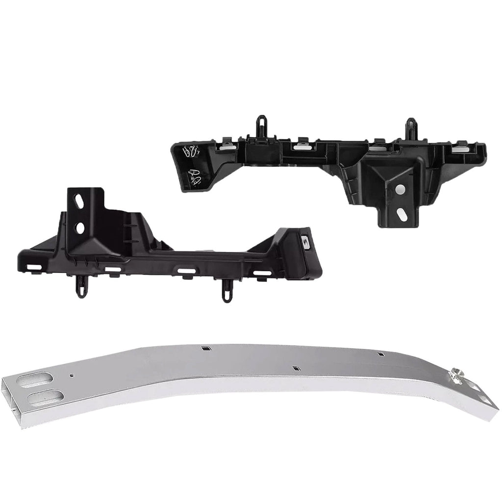 Fit 2018-2022 Chevrolet Equinox Front Bumper Reinforcement &Pair Support Bracket