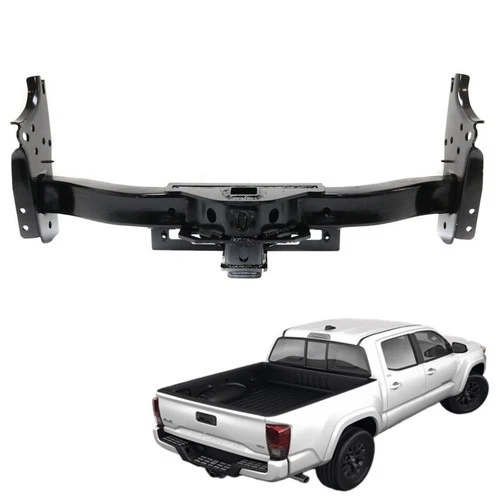 Rear Bumper Reinforcement w Towing Hitch Steel for Toyota Tacoma 2017 2023