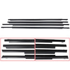 Front Rear Door Belt Moulding Weatherstrips for Toyota Prius 2004 2009