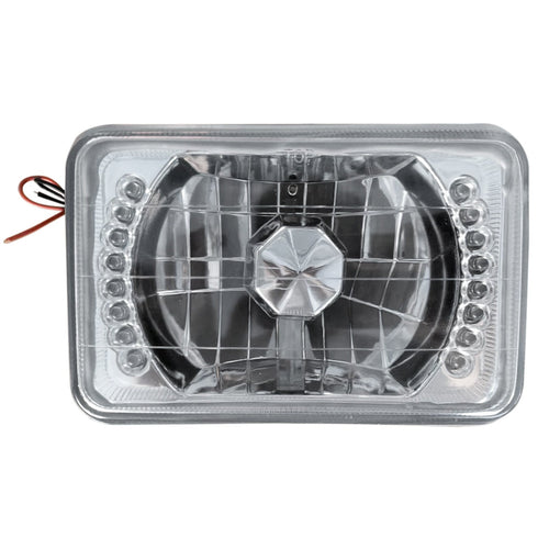 4x6 LED Headlights HALO Beam Pair for Chevrolet S10 1995 1996 1997 2PCS