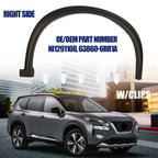 Fender Flare Molding Trim Front Right Passenger Side for Nissan Rogue 2021-2023