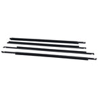 Front Rear Door Belt Moulding Weatherstrips for Toyota Prius 2004 2009