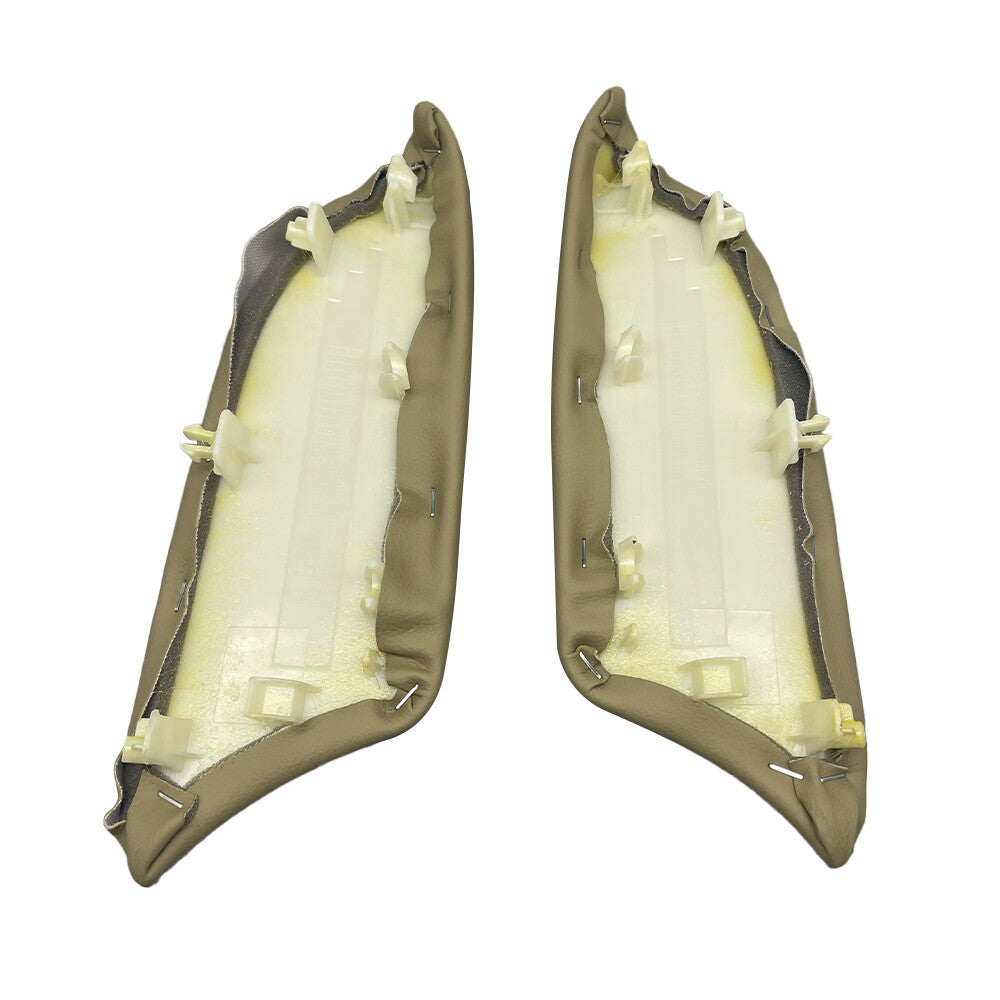 Leather Sedan Door Panels Armrest Cover Beige 2008 2012 for Honda Accord