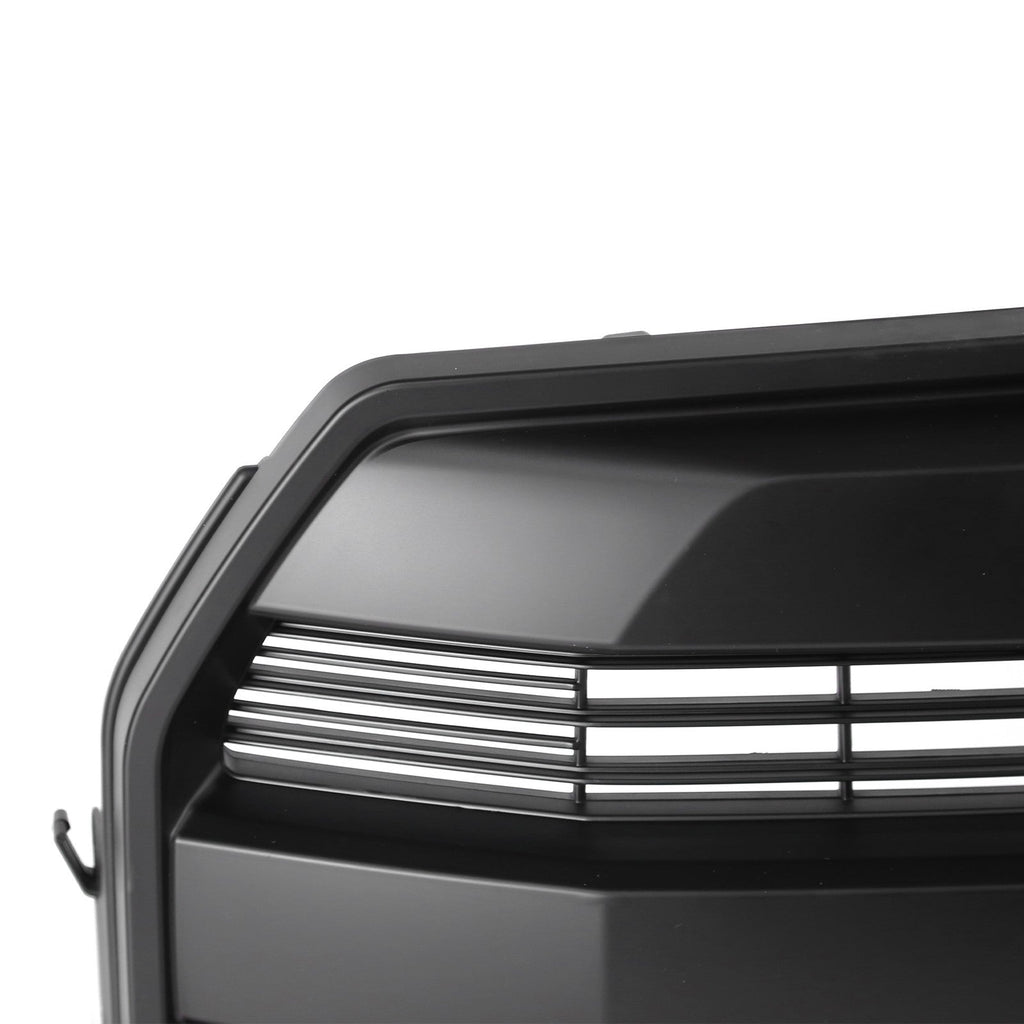 King Ranch Style Front Grille W/Camera Hole Matte Black For Ford F150 2015-2017