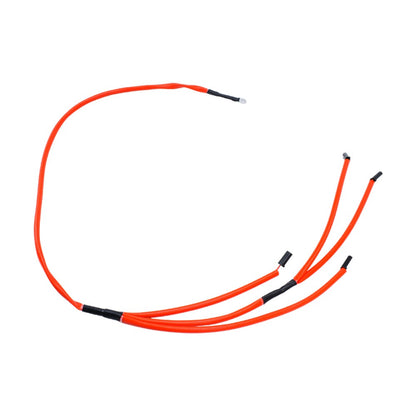 New 1200F Insulated Glow Plug Harness Red for Chevrolet for GMC 6 5L Turbo