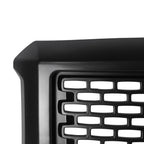 Front Upper Bumper Grille Matte Black For GMC Sierra 1500 2014 2015 Denali Style