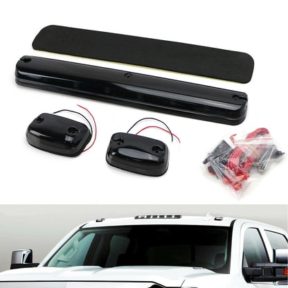 LED Cab Roof Marker Lights for 2007 to 2013 for Chevy for GMC 1500 2500HD White