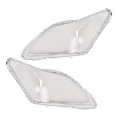 Front Headlight Lens Headlamp Cover Left Right Pair for Lexus LS430 2004 06