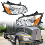 2P Headlight Fit 2008-2017 Kenworth T170 T270 T370 T470 T440 T660 Left & Right