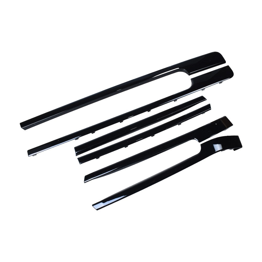 Black Door Side Body Molding Trim Strip Kits for Range Rover L405 2013 2022