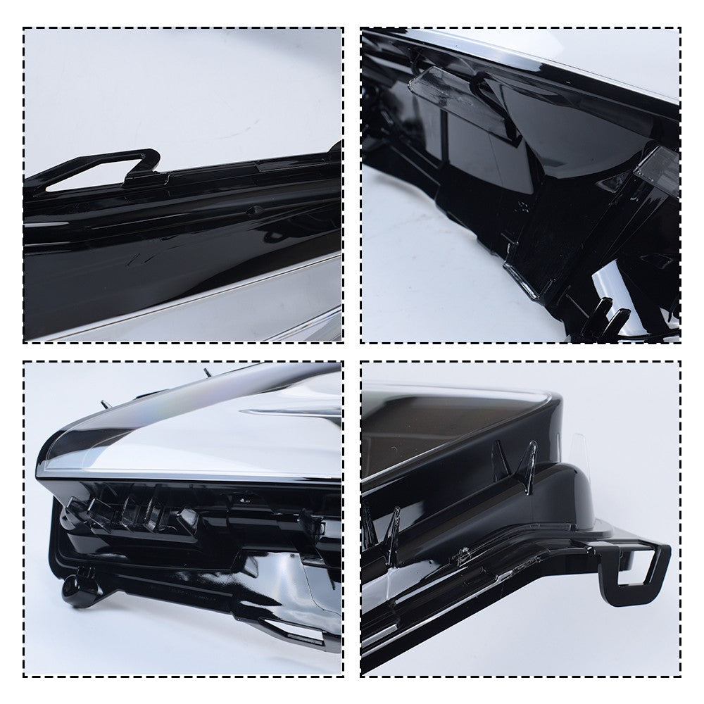 Clear Left Right Replacement Headlight Lens Covers for Lexus LX570 2016 2019