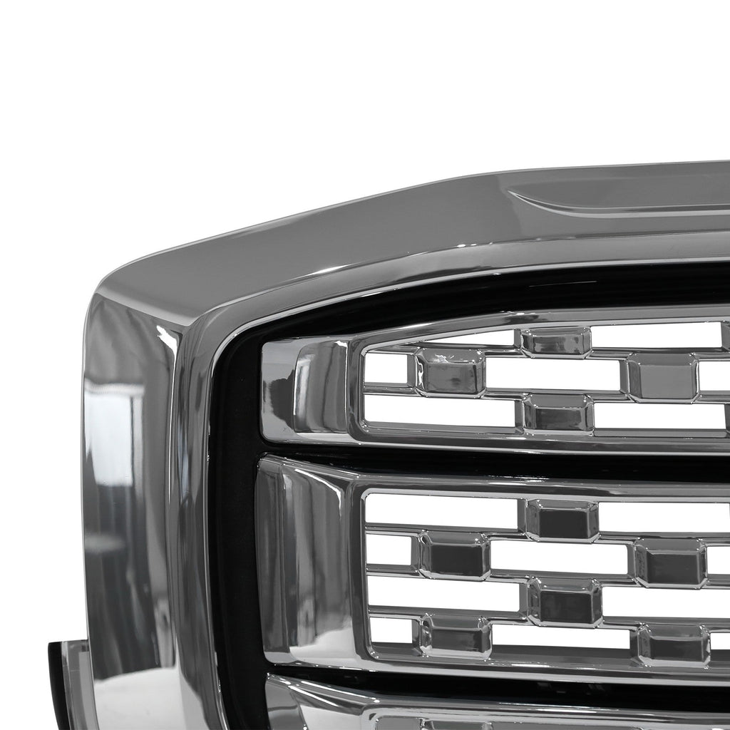 For GMC Acadia Denali 2017 2018 2019 84378394 Front Upper Grille Assembly Chrome