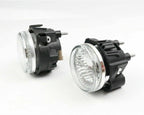 For Subaru Forester 2009-2013 Front Clear Fog Light &  Fog Lamp Cover Trim Ring