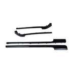 Black Door Side Body Molding Trim Strip Kits for Range Rover L405 2013 2022