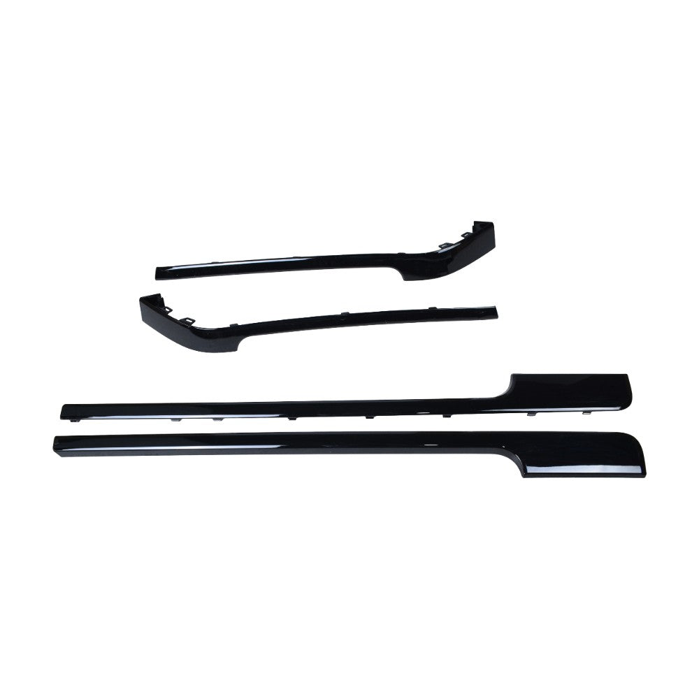Black Door Side Body Molding Trim Strip Kits for Range Rover L405 2013 2022