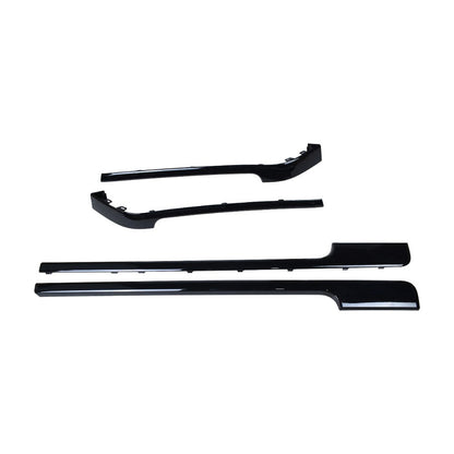 Black Door Side Body Molding Trim Strip Kits for Range Rover L405 2013 2022