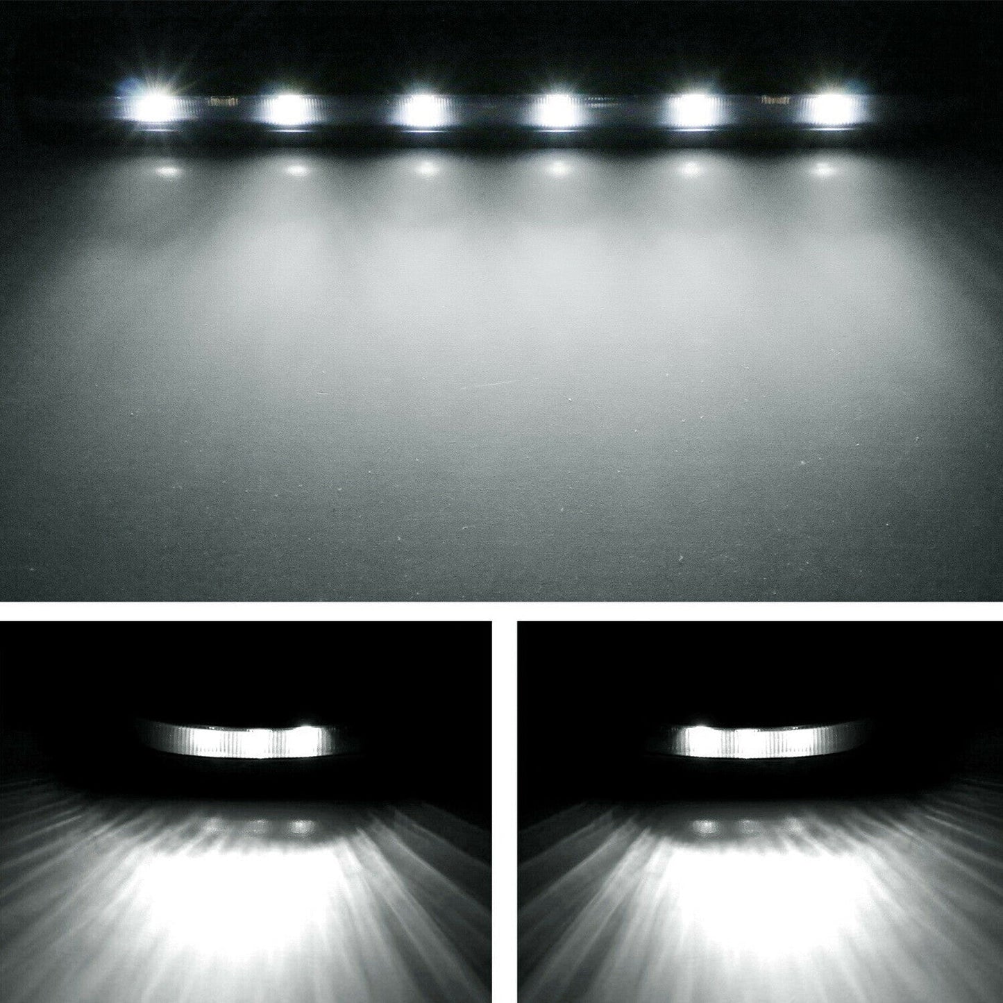 LED Cab Roof Marker Lights for 2007 to 2013 for Chevy for GMC 1500 2500HD White