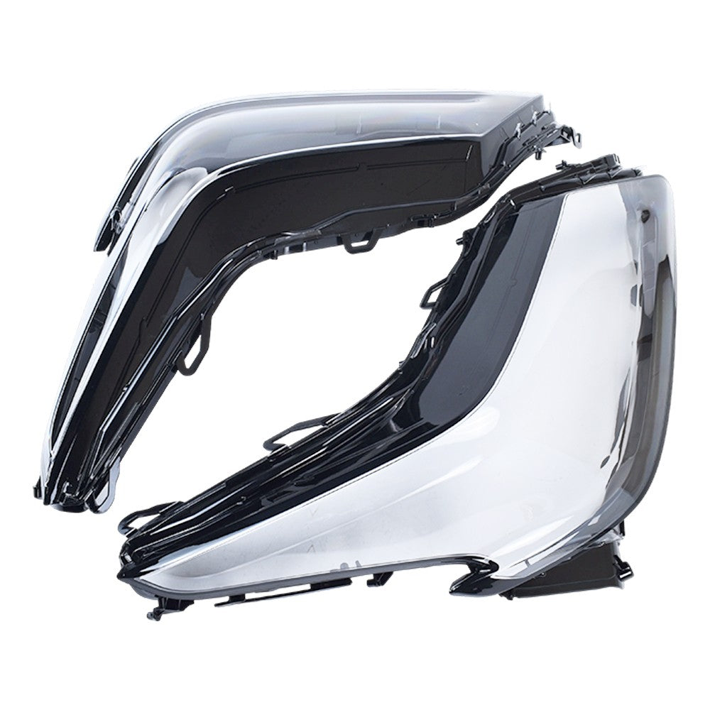 Clear Left Right Replacement Headlight Lens Covers for Lexus LX570 2016 2019