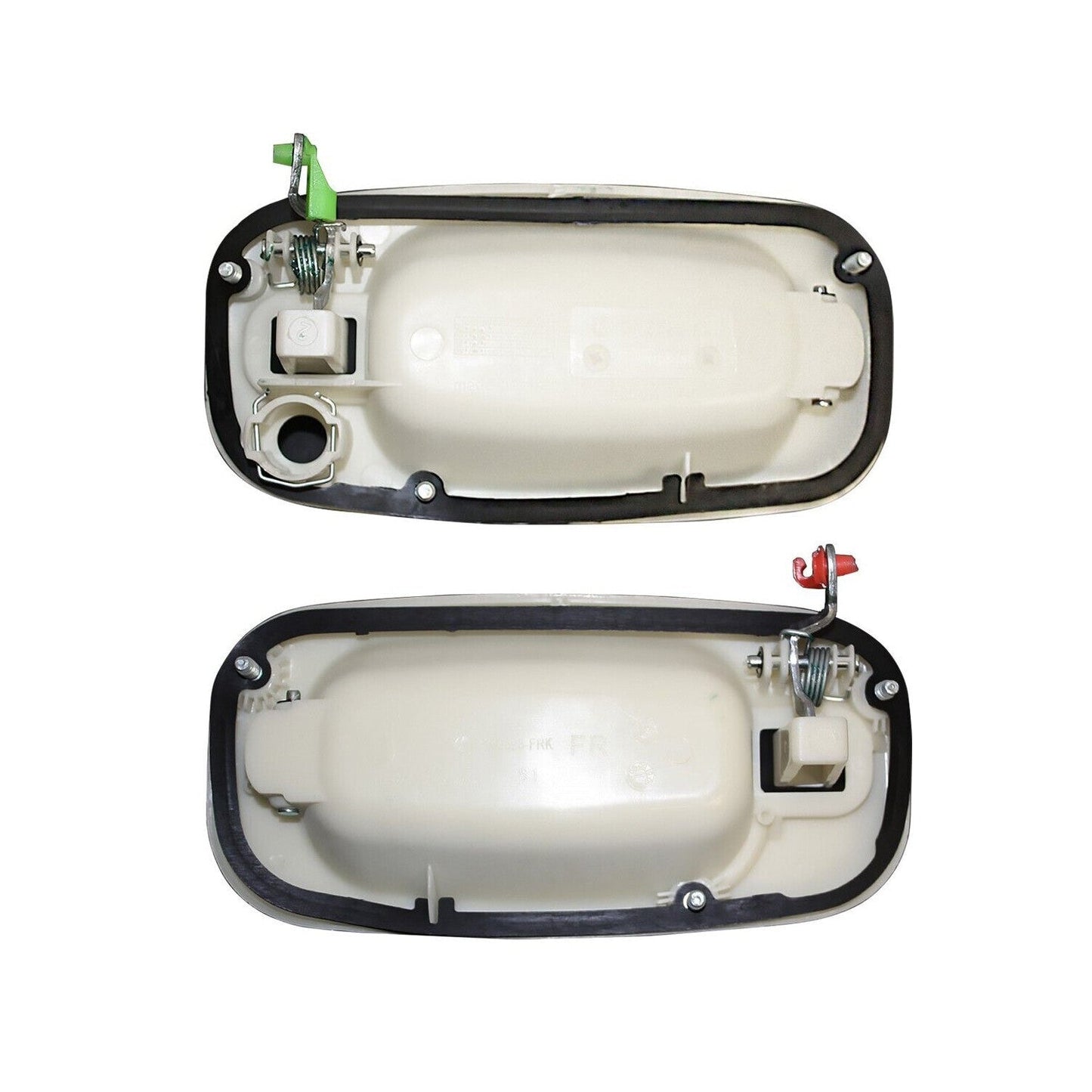 Front Exterior Olympic White Painted Door Handle Set 1999 2007 for Silverado