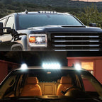 LED Cab Roof Marker Lights for 2007 to 2013 for Chevy for GMC 1500 2500HD White