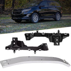 Front Bumper Reinforcement Pair Support Bracket for 2018-2022 for Chevrolet