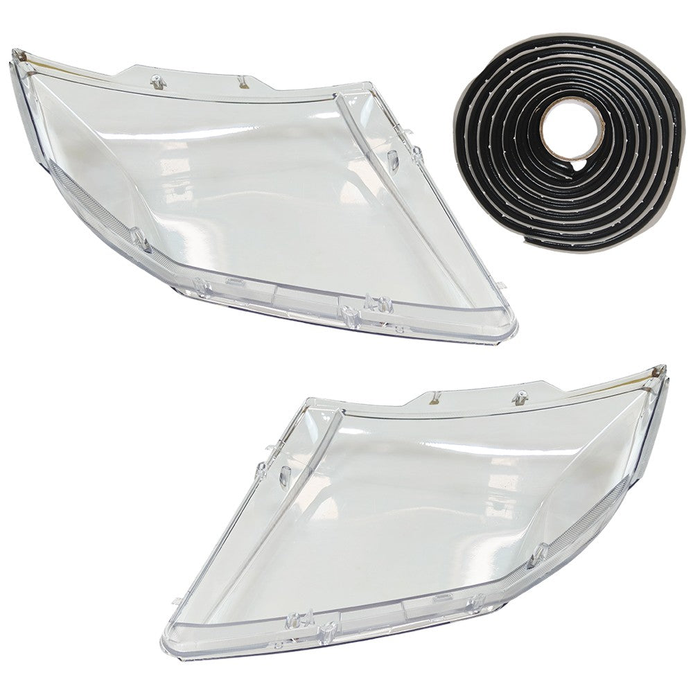 Front Headlight Lens Clear Cover Glue for Cadillac CTS 2008 2013