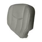 LH RH Bottom Leather Seat Cover Gray for Chevy Avalanche 2003 2006