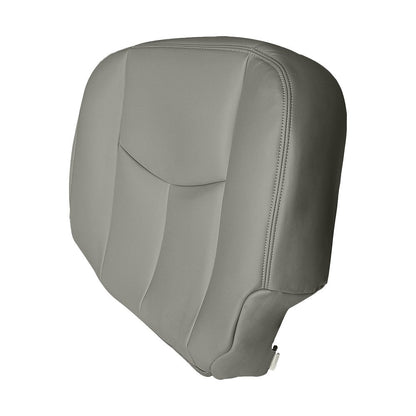 LH RH Bottom Leather Seat Cover Gray for Chevy Avalanche 2003 2006