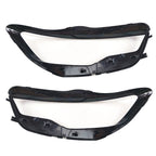 Clear Headlight Headlamp Lens Covers Left and Right for Audi A6 C7 2011 2015