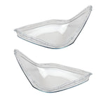Front Headlight Lens Headlamp Cover Left Right Pair for Lexus LS430 2004 06