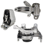 3Pcs New Engine Motor Mount for Nissan Rogue 15L 2021 2022 2023 2024