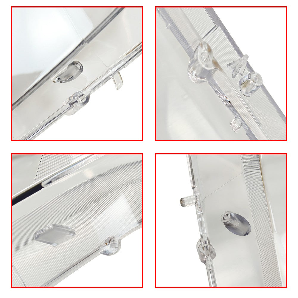 Front Headlight Lens Clear Cover Glue for Cadillac CTS 2008 2013