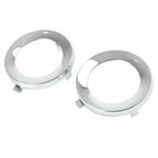 For Subaru Forester 2009-2013 Front Clear Fog Light &  Fog Lamp Cover Trim Ring