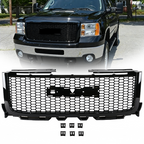 Front Grille Assembly Fits For 2011 2012 2013 2014 GMC Sierra 2500/3500 HD Black