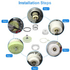 W10006356 Washer Pulley Clutch Kit for Whirlpool AP4514410 PS2579377