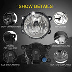 Front Bumper Fog Light Lamp For Subaru Impreza 2015-2016 Halogen w/bulbs LH & RH