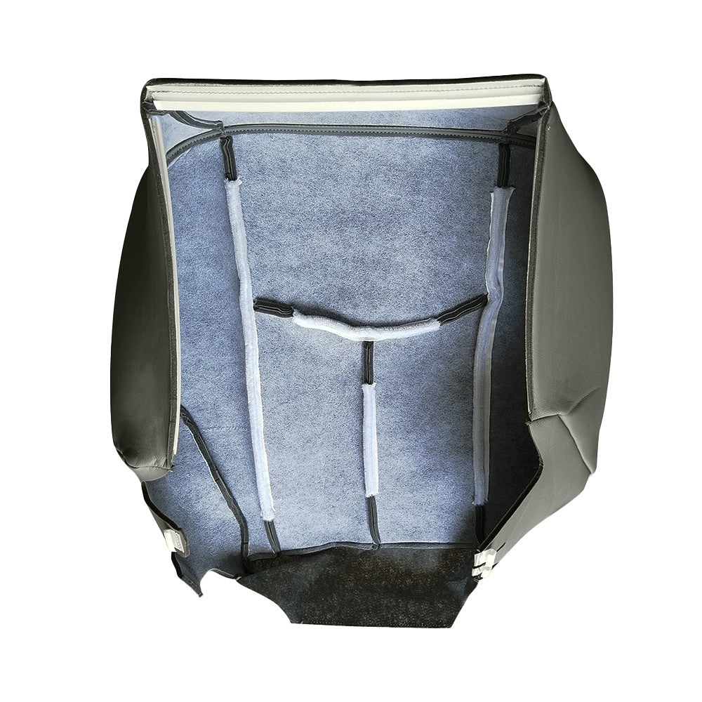 LH RH Bottom Leather Seat Cover Gray for Chevy Avalanche 2003 2006