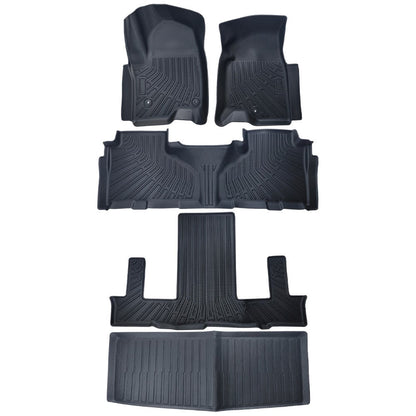 5Pcs Floor Mats Liner All Weather for Tahoe Yukon Escalade 2021 2025