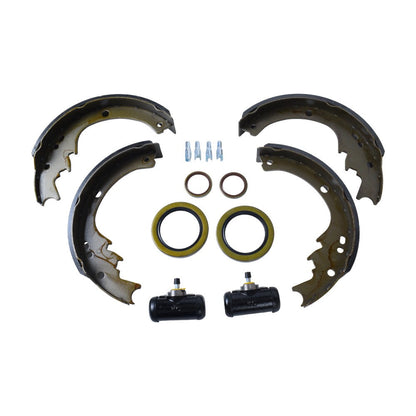 47410 23420 71 New Brake Shoes Wheel Cylinders Hub Seals for Toyota 8FGU25
